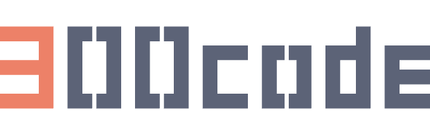 300code logo on transparent background